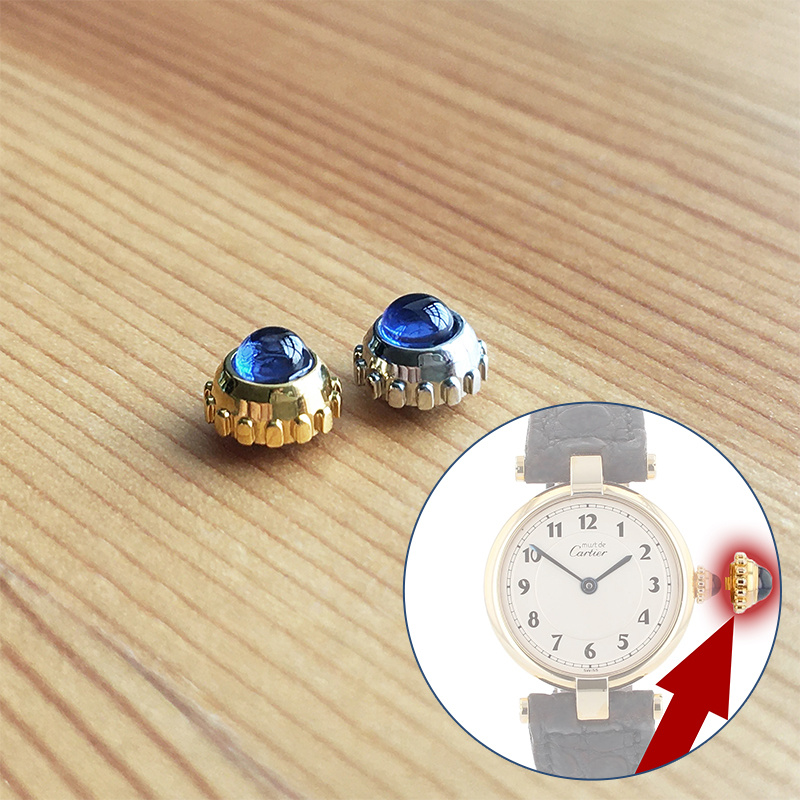 Cartier Watch Tank - Часы с сапфировой короной для Картье