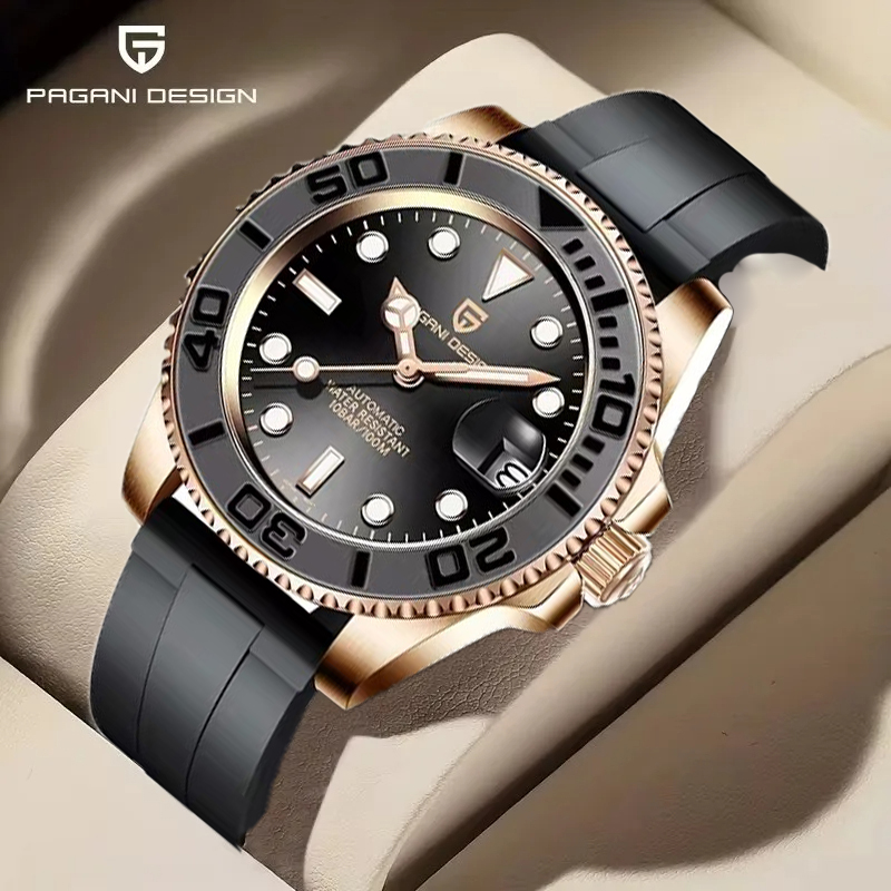 Rolex Watch Datejust - PAGANI DESIGN V3 40 мм мужские