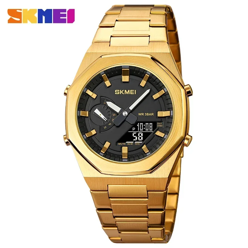 Cartier Watch Santos - Водонепроницаемые наручные часы SKMEI 1816, мужские