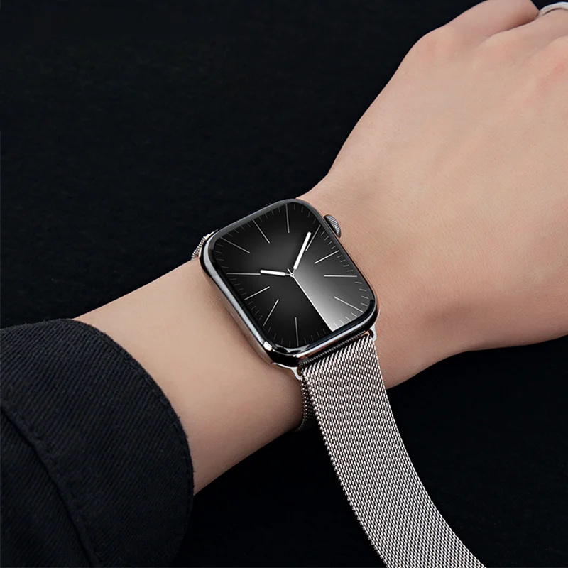 Миланский ремешок-петля для Ap – обзор и цена Milanese Loop Magnetic