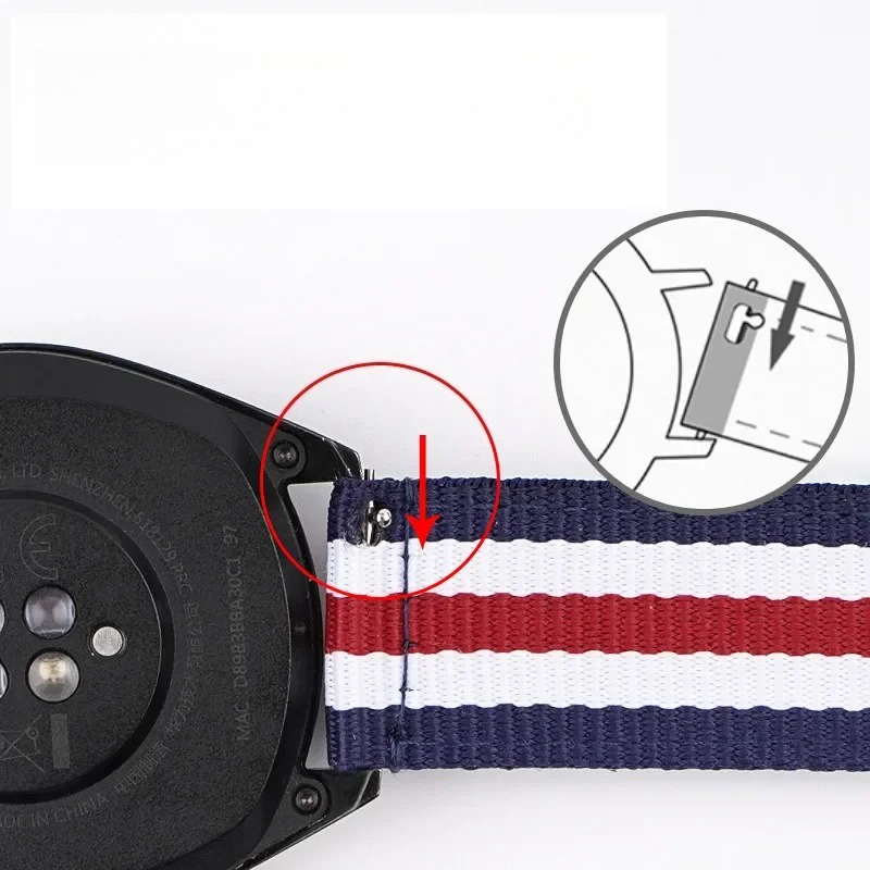 Нейлоновый ремешок для часов 2 – обзор и цена Canvas Strap Watch