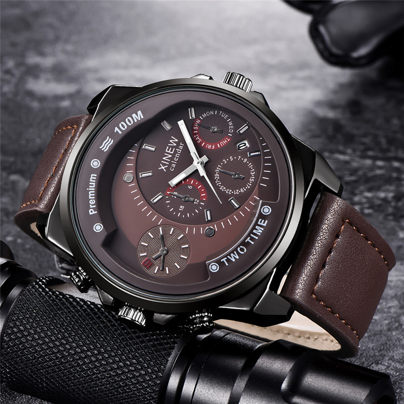 Оригинальные брендовые мужские – обзор и цена Leather Watch Band Men