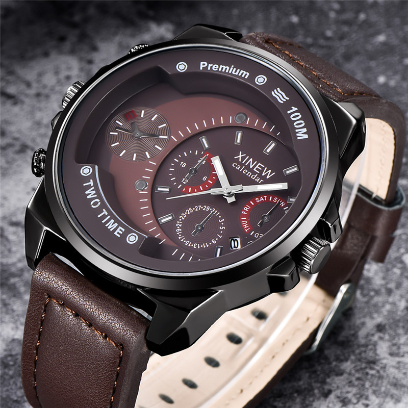 Оригинальные брендовые мужские – обзор и цена Leather Watch Band Men