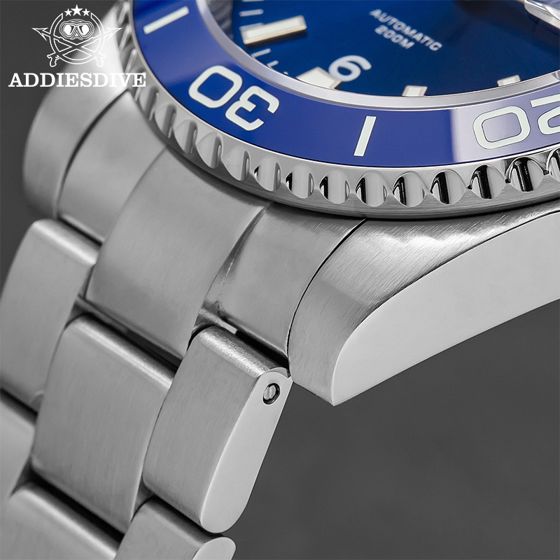 ADDIESDIVE Новые подарочные ча – обзор и цена Stainless Bracelet Diver