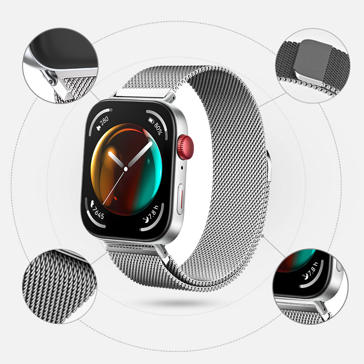 Миланский магнитный ремешок-пе – обзор и цена Milanese Loop Magnetic