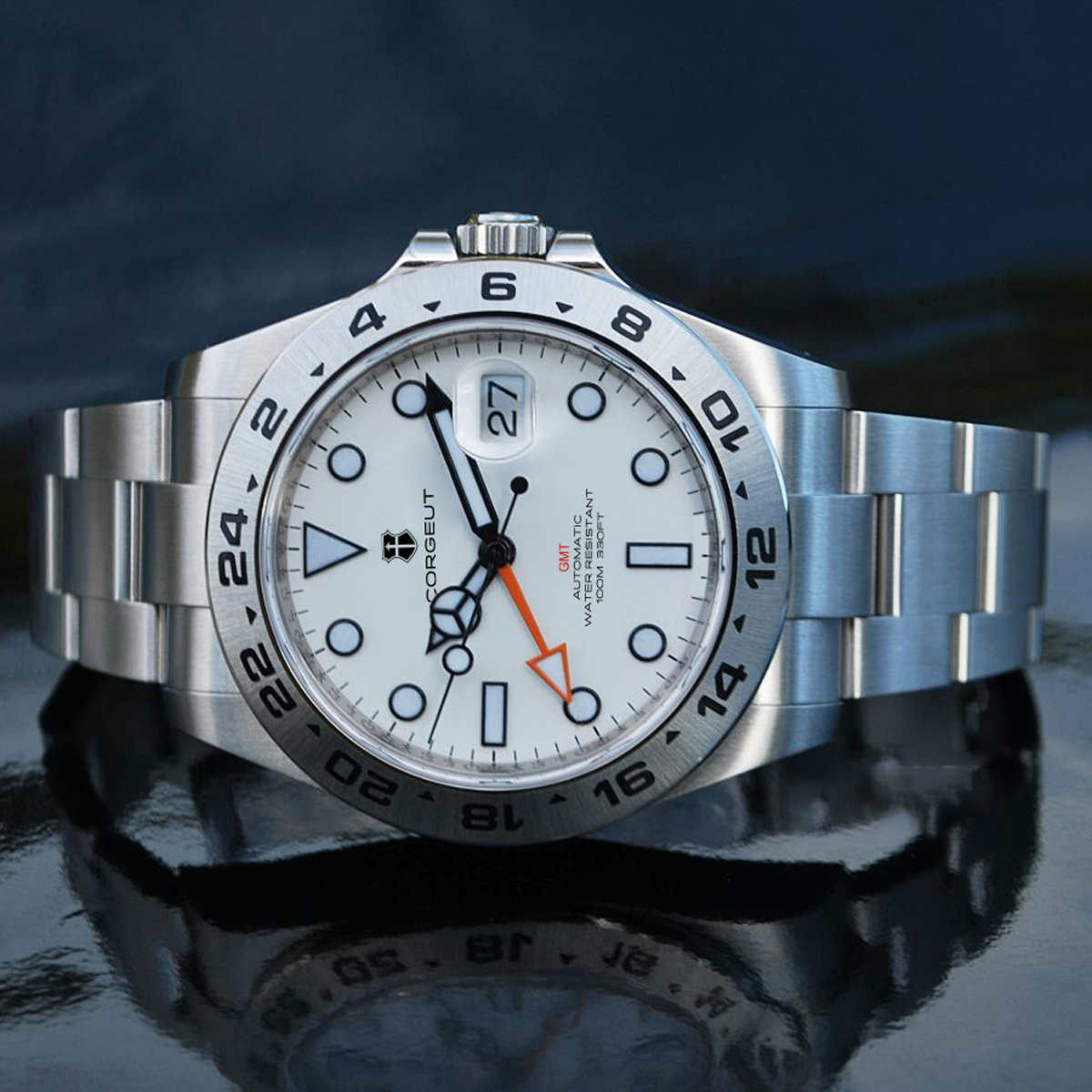 Роскошные 39 мм NH34 автоматич – обзор и цена Stainless Bracelet Diver