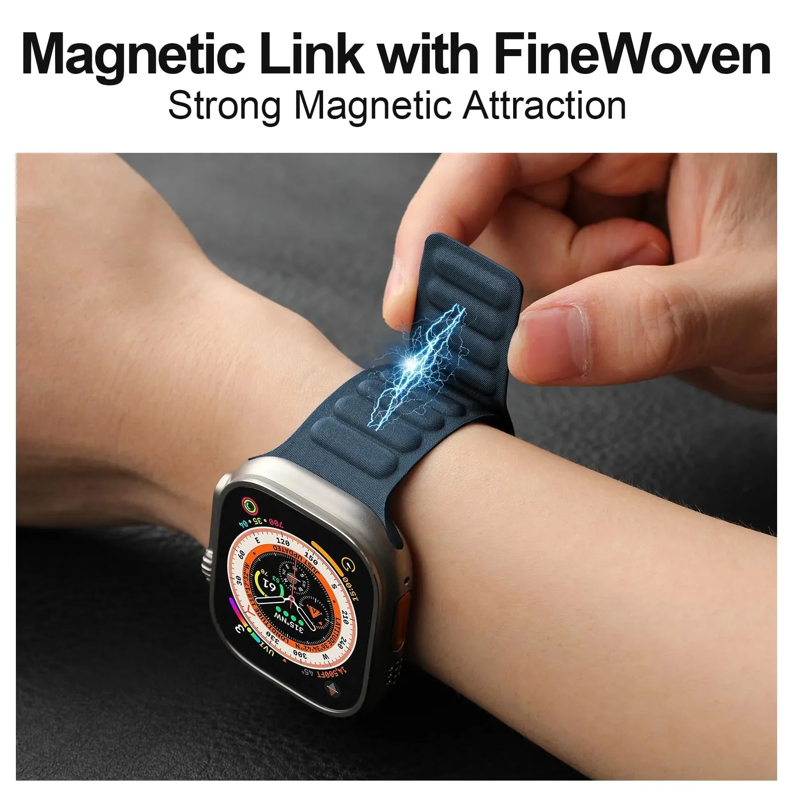 Ремешок с магнитной петлей Fin – обзор и цена Milanese Loop Magnetic