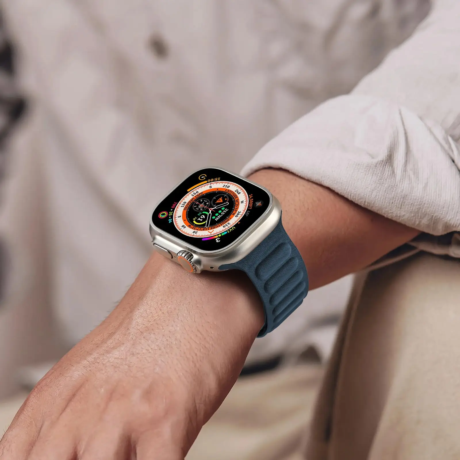 Ремешок с магнитной петлей Fin – обзор и цена Milanese Loop Magnetic