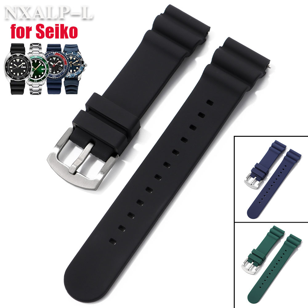 Силиконовый ремешок для часов  – обзор и цена Seiko Watch 5 Sports