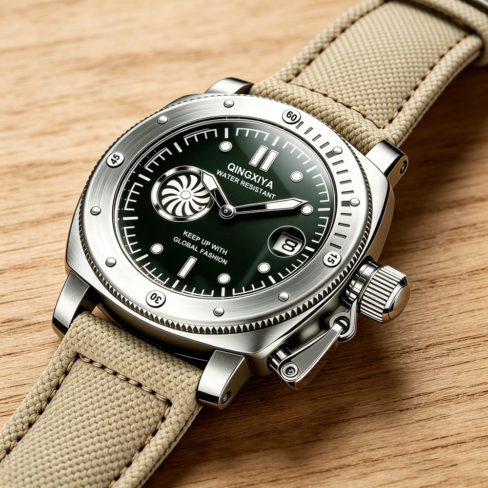 Крутые креативные кварцевые ча – обзор и цена Canvas Strap Watch