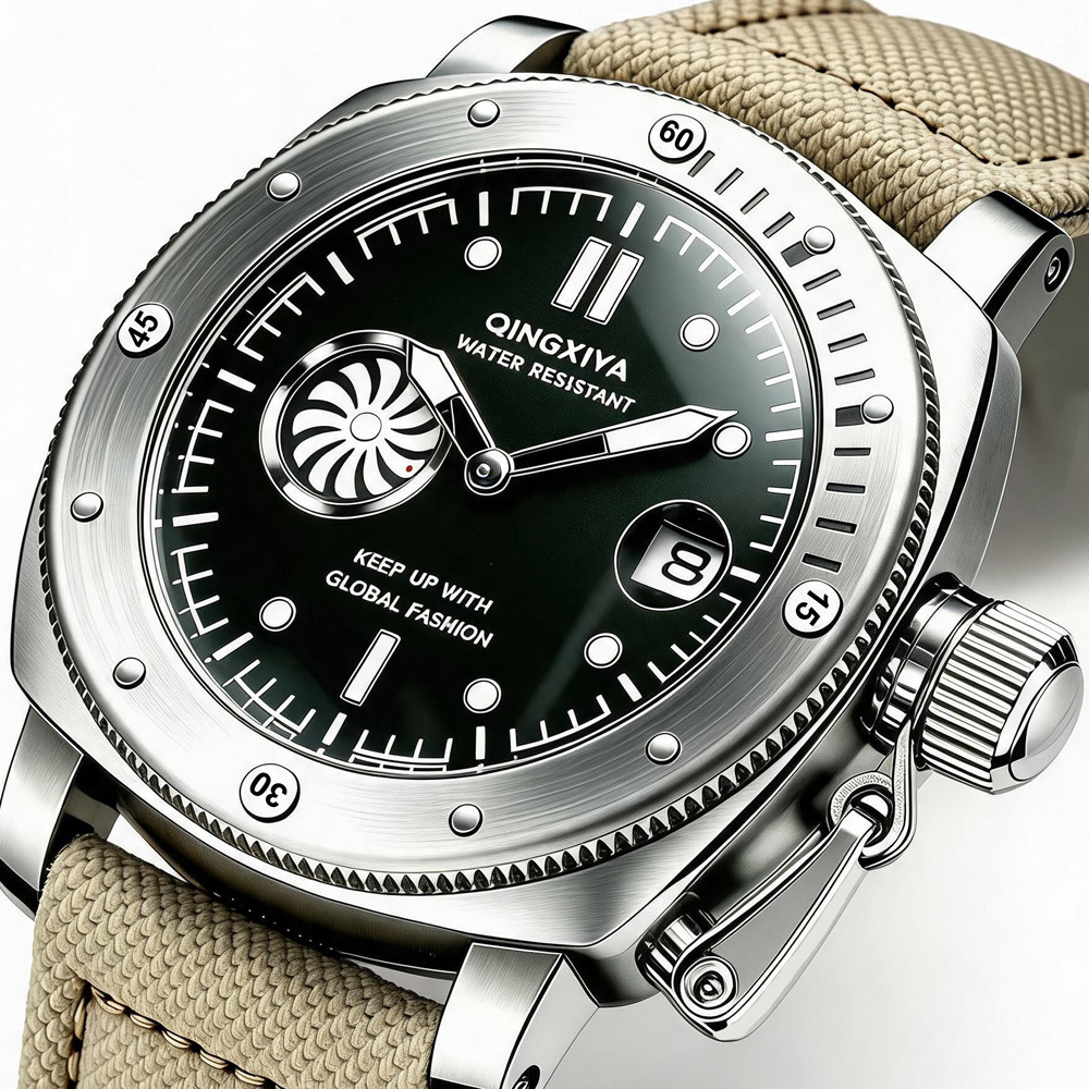 Крутые креативные кварцевые ча – обзор и цена Canvas Strap Watch