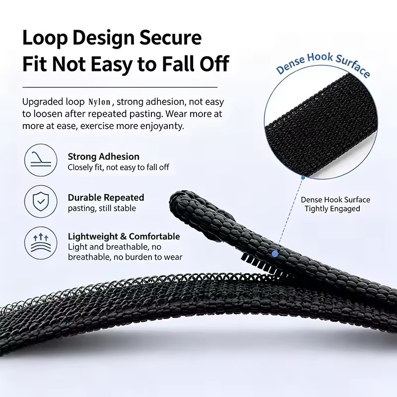 Нейлоновый плетеный спортивный – обзор и цена Sport Loop Velcro