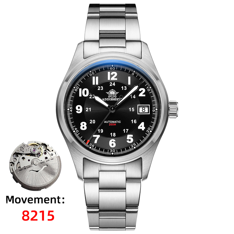 ADDIESDIVE Роскошные мужские а – обзор и цена Stainless Bracelet Diver