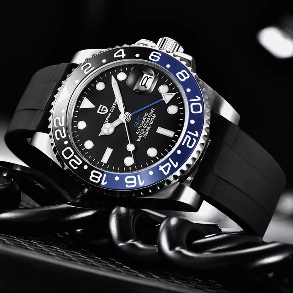 PAGANI DESIGN 40 мм GMT мужски – обзор и цена Cartier Watch Tank
