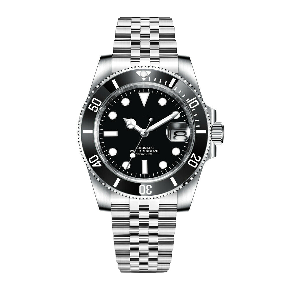 DIY логотип 40 мм часы для дай – обзор и цена Stainless Bracelet Diver
