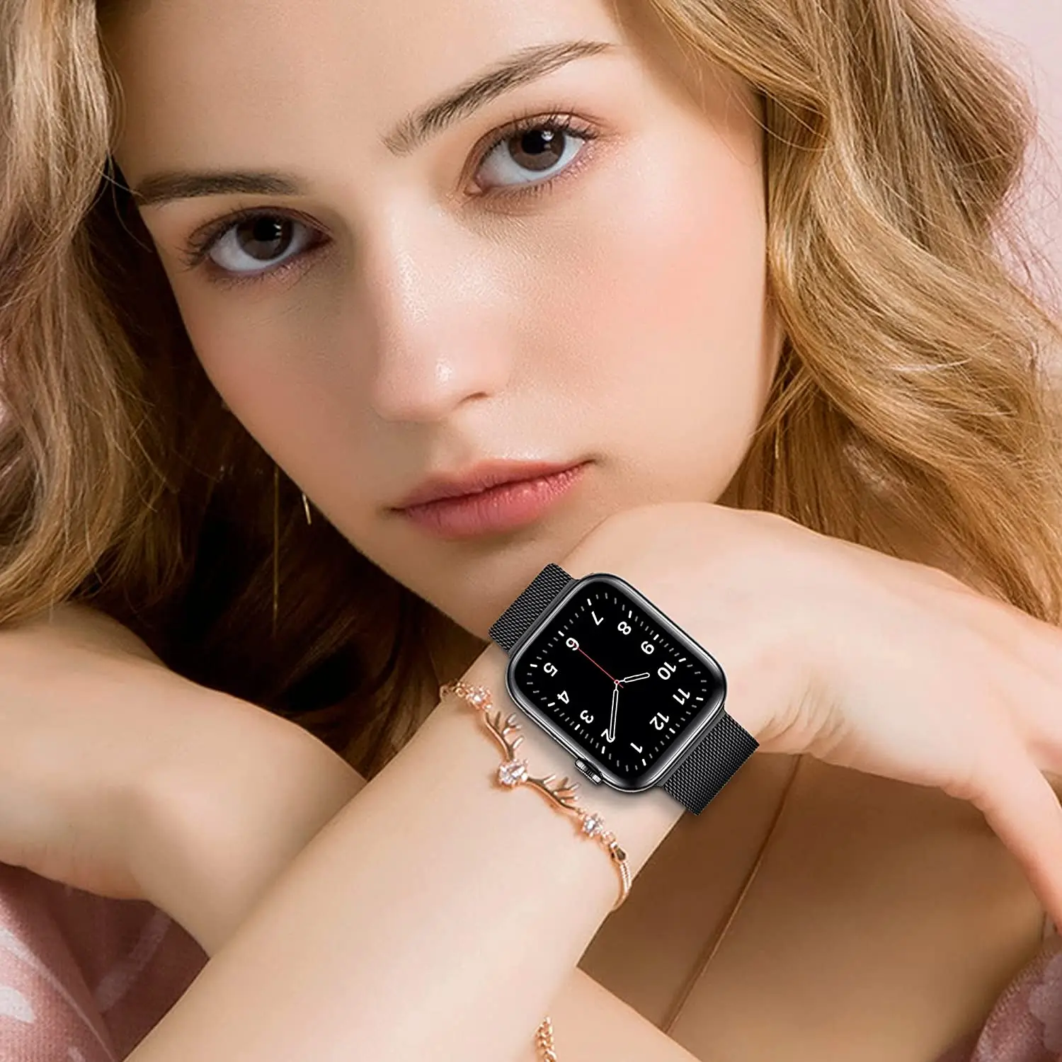 Миланский ремешок-петля для Ap – обзор и цена Milanese Loop Magnetic