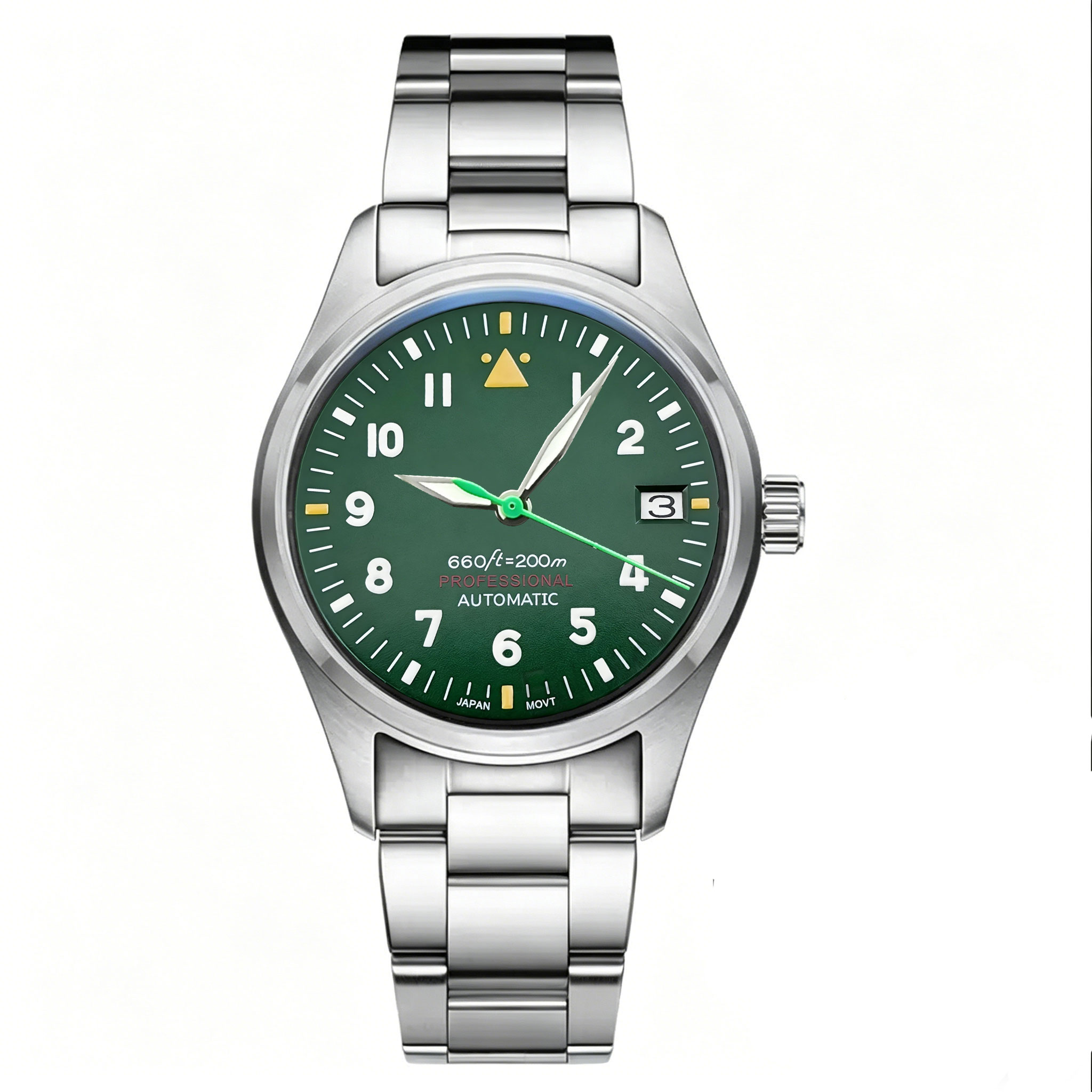 Мужские часы Pilot с индивидуа – обзор и цена Stainless Bracelet Diver