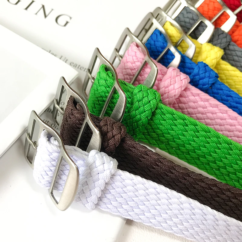 Нейлоновый ремешок для часов,  – обзор и цена Perlon Strap Woven
