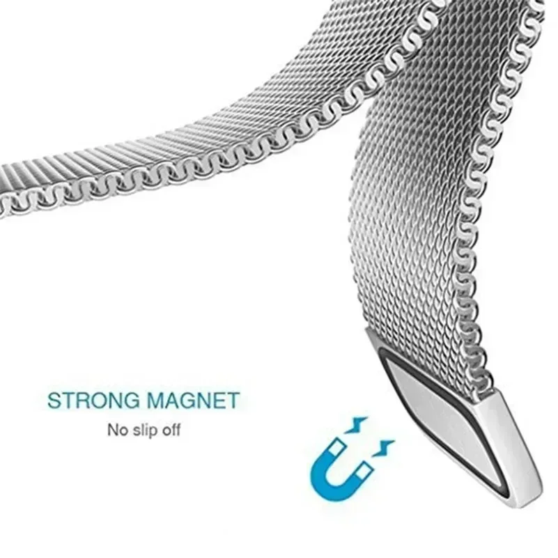 Миланский ремешок-петля для Sa – обзор и цена Milanese Loop Magnetic