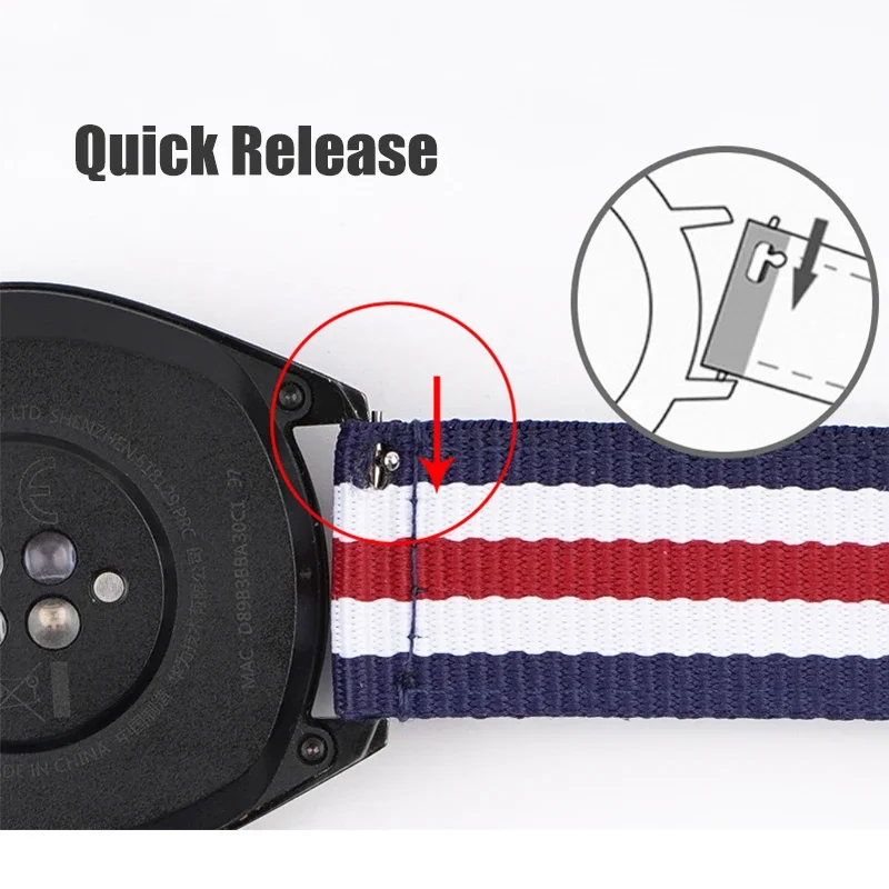 Тканый нейлоновый ремешок 20 м – обзор и цена Nato Strap Nylon