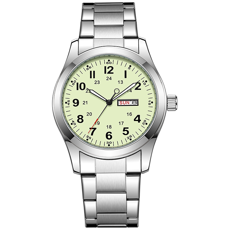 Мужские часы 2026 года, 42 мм, – обзор и цена Canvas Strap Watch