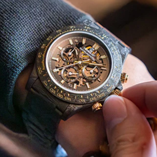 Мужские часы-хронограф CRONUSA – обзор и цена Canvas Strap Watch